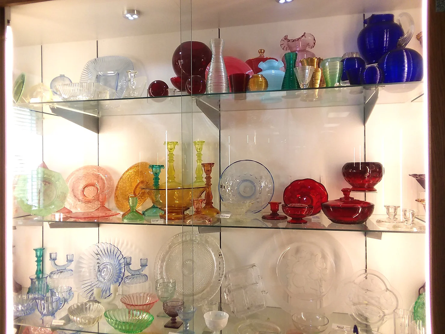 Display at the National Glass Museum