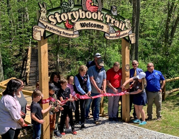 New Storybook Trail Open at Barkcamp State Park